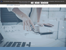Tablet Screenshot of brennertreuhand.ch